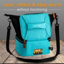 HOTLOGIC Cookers & Steamers 1.5-Quart Teal Rectangle Slow Cooker -Aroma Shop 17080965