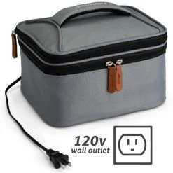 HOTLOGIC Cookers & Steamers 1.5-Quart Gray Rectangle Slow Cooker