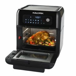 Kalorik Fryers & Accessories 10-Quart Black Air Fryer -Aroma Shop 17173233