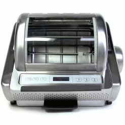 Ronco Cookers & Steamers EZ-Store Stainless Steel Roaster Oven with Lid