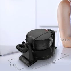 BLACK+DECKER Indoor Grills, Skillets & Waffle Makers Round Flippable Belgian Waffle Maker -Aroma Shop 18081945