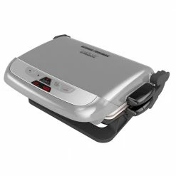 George Foreman Indoor Grills, Skillets & Waffle Makers 11.42-in L x 7.6-in W Non-Stick Residential