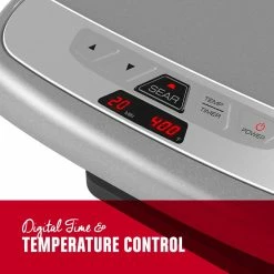 George Foreman Indoor Grills, Skillets & Waffle Makers 11.42-in L x 7.6-in W Non-Stick Residential -Aroma Shop 18136759