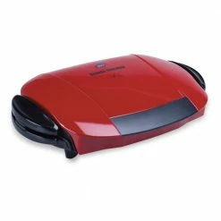 George Foreman Indoor Grills, Skillets & Waffle Makers 12.28-in L x 5.98-in W Non-Stick Residential -Aroma Shop 18136791