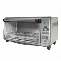 BLACK+DECKER Toasters & Toaster Ovens 8-Slice Stainless Steel Convection Toaster Oven (1500-Watt)