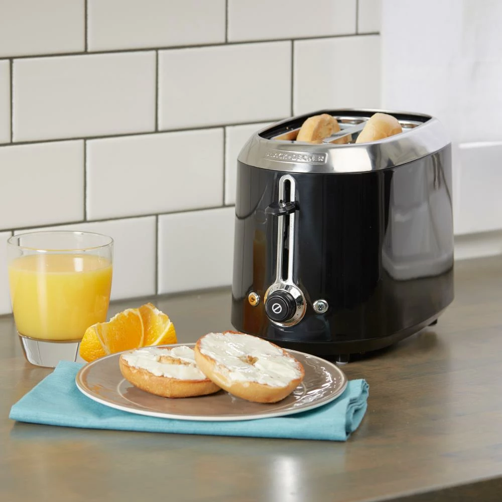 BLACK+DECKER Toasters & Toaster Ovens 2-Slice Black 850-Watt Toaster 8 BLACK+DECKER Toasters & Toaster Ovens 2-Slice Black 850-Watt Toaster - Image 8