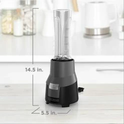 BLACK+DECKER Blenders & Juicers FusionBlade 20-oz Grey 275-Watt Blender -Aroma Shop 18136962