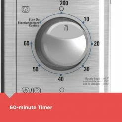 BLACK+DECKER Toasters & Toaster Ovens Crisp 'N Bake 8-Slice Stainless Steel Convection Toaster Oven (1500-Watt) -Aroma Shop 18137012