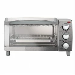 BLACK+DECKER Toasters & Toaster Ovens 4-Slice Stainless Steel Convection Toaster Oven (1150-Watt) 14 BLACK+DECKER Toasters & Toaster Ovens 4-Slice Stainless Steel Convection Toaster Oven (1150-Watt) -Aroma Shop 18137548