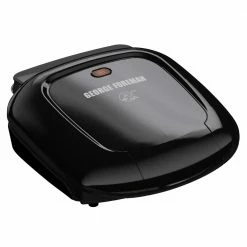 George Foreman Indoor Grills, Skillets & Waffle Makers 7.36-in L x 5.67-in W Non-Stick Residential -Aroma Shop 18248437
