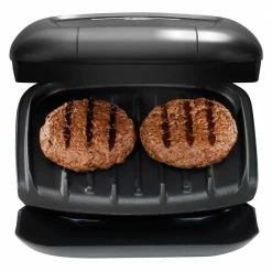 George Foreman Indoor Grills, Skillets & Waffle Makers 7.36-in L x 5.67-in W Non-Stick Residential -Aroma Shop 18248445