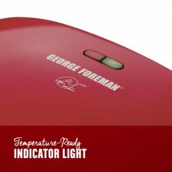 George Foreman Indoor Grills, Skillets & Waffle Makers 9.2-in L x 6.69-in W Non-Stick Residential 15 George Foreman Indoor Grills, Skillets & Waffle Makers 9.2-in L x 6.69-in W Non-Stick Residential -Aroma Shop 18248472