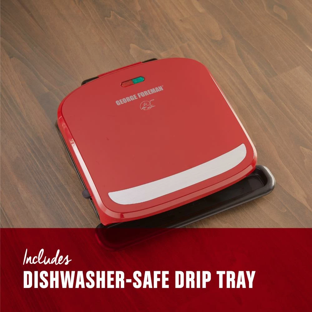 George Foreman Indoor Grills, Skillets & Waffle Makers 9.2-in L x 6.69-in W Non-Stick Residential 7 George Foreman Indoor Grills, Skillets & Waffle Makers 9.2-in L x 6.69-in W Non-Stick Residential - Image 7