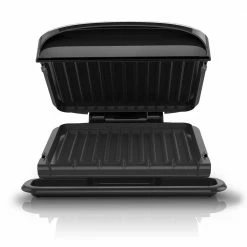 George Foreman Indoor Grills, Skillets & Waffle Makers 9.2-in L x 6.69-in W Non-Stick Residential -Aroma Shop 18248529