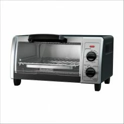 BLACK+DECKER Toasters & Toaster Ovens 4-Slice Stainless Steel Convection Toaster Oven (1150-Watt)