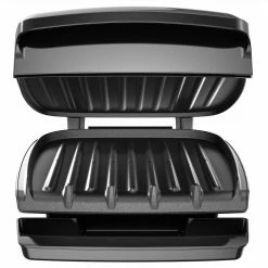 George Foreman Indoor Grills, Skillets & Waffle Makers 8.07-in L x 7.68-in W Non-Stick Residential -Aroma Shop 18248680