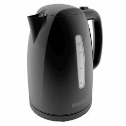 BLACK+DECKER Espresso, Tea & Coffee Machines Black 7-Cup Corded Electric Kettle