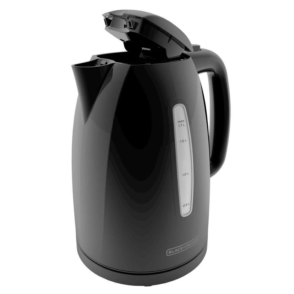 BLACK+DECKER Espresso, Tea & Coffee Machines Black 7-Cup Corded Electric Kettle 2 BLACK+DECKER Espresso, Tea & Coffee Machines Black 7-Cup Corded Electric Kettle - Image 2