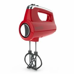 BLACK+DECKER Mixers Helix Performance Mixer 60-in Cord 5-Speed Red Hand Mixer