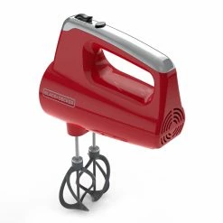 BLACK+DECKER Mixers Helix Performance Mixer 60-in Cord 5-Speed Red Hand Mixer -Aroma Shop 18249749