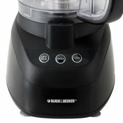 BLACK+DECKER Food Processors & Grinders 10-Cup 500-Watt Black 1-Blade Food Processor -Aroma Shop 18385892