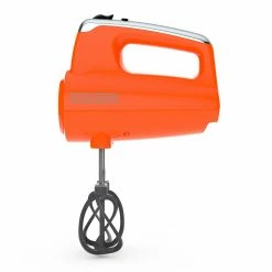 BLACK+DECKER Mixers Helix Performance Mixer 60-in Cord 5-Speed Tangerine Hand Mixer 21 BLACK+DECKER Mixers Helix Performance Mixer 60-in Cord 5-Speed Tangerine Hand Mixer -Aroma Shop 40003373