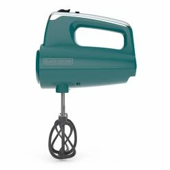 BLACK+DECKER Mixers Helix Performance Mixer 60-in Cord 5-Speed Teal Hand Mixer -Aroma Shop 40003463