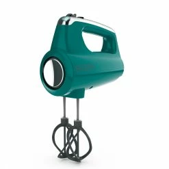 BLACK+DECKER Mixers Helix Performance Mixer 60-in Cord 5-Speed Teal Hand Mixer