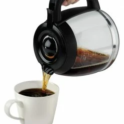 BLACK+DECKER Espresso, Tea & Coffee Machines 12-Cup Black/Silver Residential Drip Coffee Maker -Aroma Shop 40003994