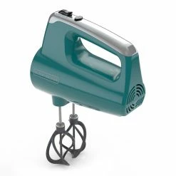 BLACK+DECKER Mixers Helix Performance Mixer 60-in Cord 5-Speed Teal Hand Mixer -Aroma Shop 40004485