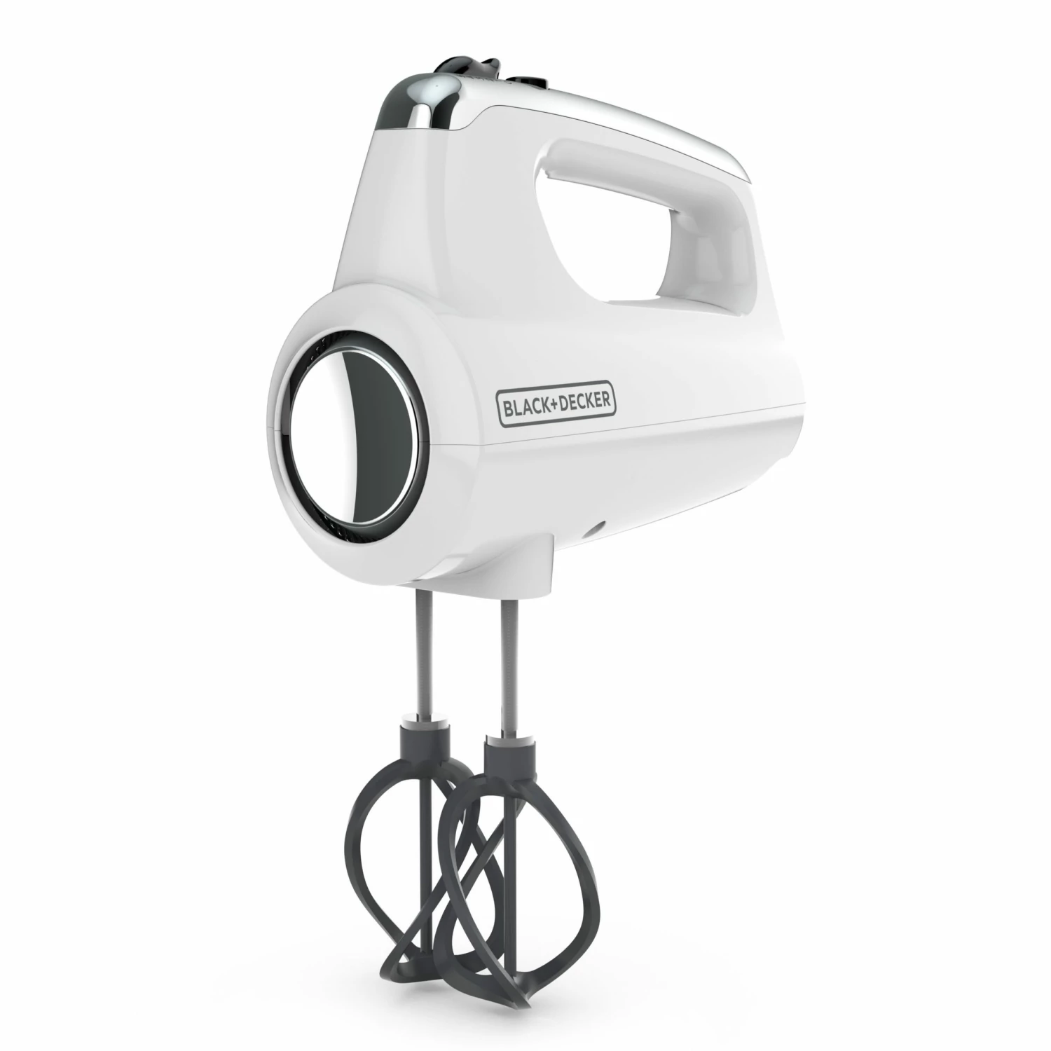 BLACK+DECKER Mixers Helix 60-in Cord 5-Speed White Hand Mixer 1 BLACK+DECKER Mixers Helix 60-in Cord 5-Speed White Hand Mixer