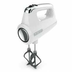 BLACK+DECKER Mixers Helix 60-in Cord 5-Speed White Hand Mixer 19 BLACK+DECKER Mixers Helix 60-in Cord 5-Speed White Hand Mixer -Aroma Shop 40112447