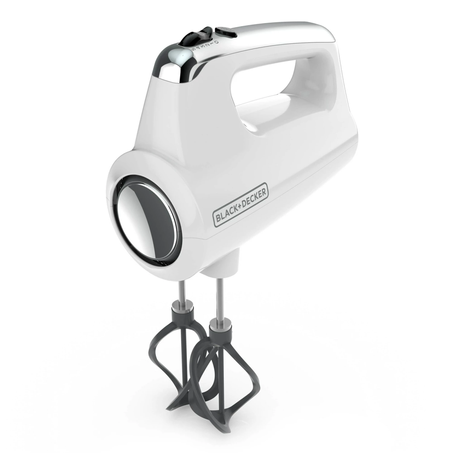 BLACK+DECKER Mixers Helix 60-in Cord 5-Speed White Hand Mixer 4 BLACK+DECKER Mixers Helix 60-in Cord 5-Speed White Hand Mixer - Image 4