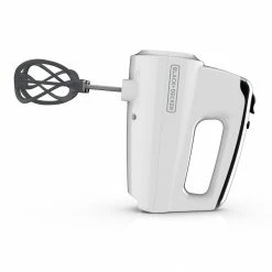 BLACK+DECKER Mixers Helix 60-in Cord 5-Speed White Hand Mixer 21 BLACK+DECKER Mixers Helix 60-in Cord 5-Speed White Hand Mixer -Aroma Shop 40112451