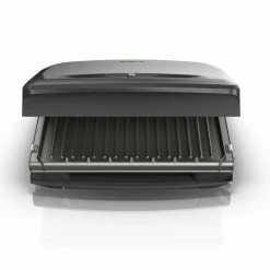 George Foreman Indoor Grills, Skillets & Waffle Makers Rapid Grill Series 6.41-in L x 12.72-in W Non-Stick Residential -Aroma Shop 40112550