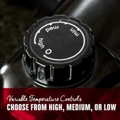 George Foreman Indoor Grills, Skillets & Waffle Makers Open Grate Smokeless 16.34-in L x 11.22-in W Non-Stick Residential -Aroma Shop 40112581