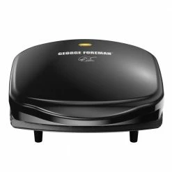 George Foreman Indoor Grills, Skillets & Waffle Makers 7.36-in L x 5.67-in W Non-Stick Residential -Aroma Shop 40124073