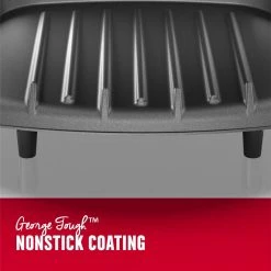 George Foreman Indoor Grills, Skillets & Waffle Makers 7.36-in L x 5.67-in W Non-Stick Residential -Aroma Shop 40126484