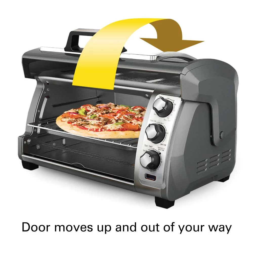 Hamilton Beach Toasters & Toaster Ovens 6-Slice Gray Convection Toaster Oven (1400-Watt) 2 Hamilton Beach Toasters & Toaster Ovens 6-Slice Gray Convection Toaster Oven (1400-Watt) - Image 2