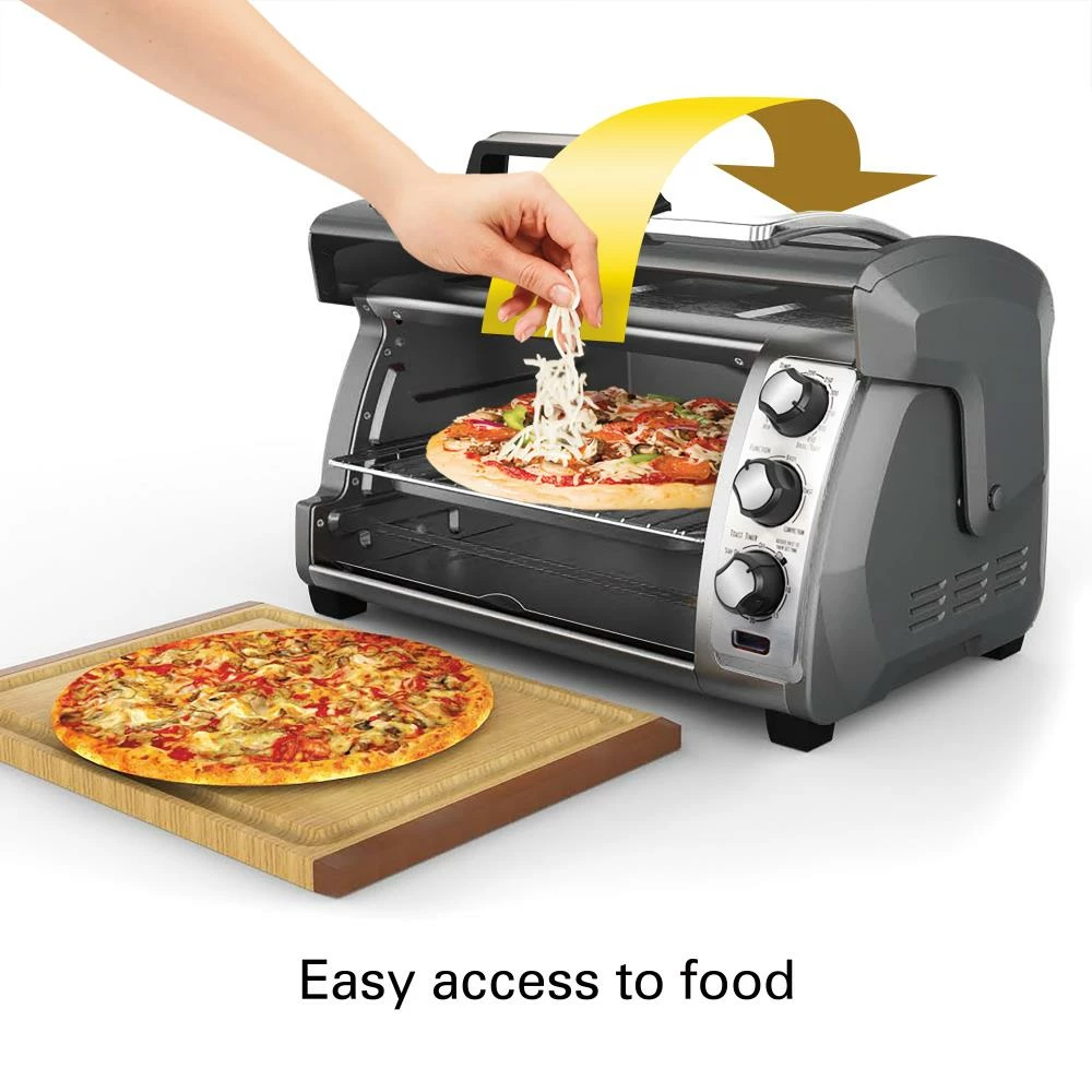 Hamilton Beach Toasters & Toaster Ovens 6-Slice Gray Convection Toaster Oven (1400-Watt) 5 Hamilton Beach Toasters & Toaster Ovens 6-Slice Gray Convection Toaster Oven (1400-Watt) - Image 5