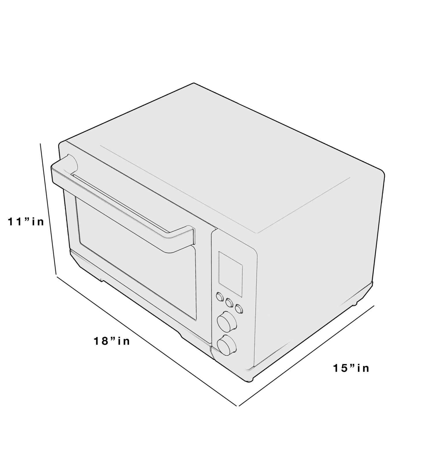 GE Toasters & Toaster Ovens 6-Slice Stainless Steel Convection Toaster Oven (1500-Watt) 8 GE Toasters & Toaster Ovens 6-Slice Stainless Steel Convection Toaster Oven (1500-Watt) - Image 8