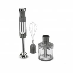 GE Blenders & Juicers 2-Speed Stainless Steel 500-Watt Immersion Blender with Accessory Jar -Aroma Shop 40319137
