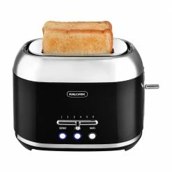 Kalorik Toasters & Toaster Ovens 2-Slice Black 1000-Watt Toaster -Aroma Shop 40324118