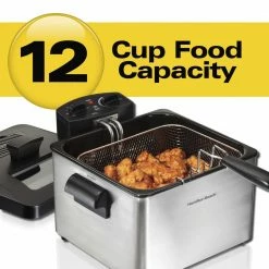 Hamilton Beach Fryers & Accessories 3-Quart Deep Fryer -Aroma Shop 40369053