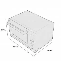 GE Toasters & Toaster Ovens 6-Slice Stainless Steel Convection Toaster Oven (1500-Watt) -Aroma Shop 40369400