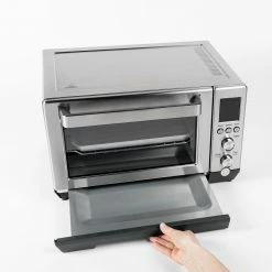 GE Toasters & Toaster Ovens 6-Slice Stainless Steel Convection Toaster Oven (1500-Watt) -Aroma Shop 40369401