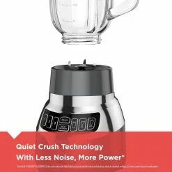 BLACK+DECKER Blenders & Juicers PowerCrush 48-oz Stainless Steel 900-Watt Pulse Control Blender -Aroma Shop 40384496