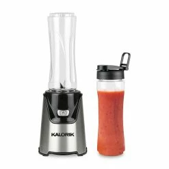 Kalorik Blenders & Juicers 20-oz Black/Stainless Steel 400-Watt Blender