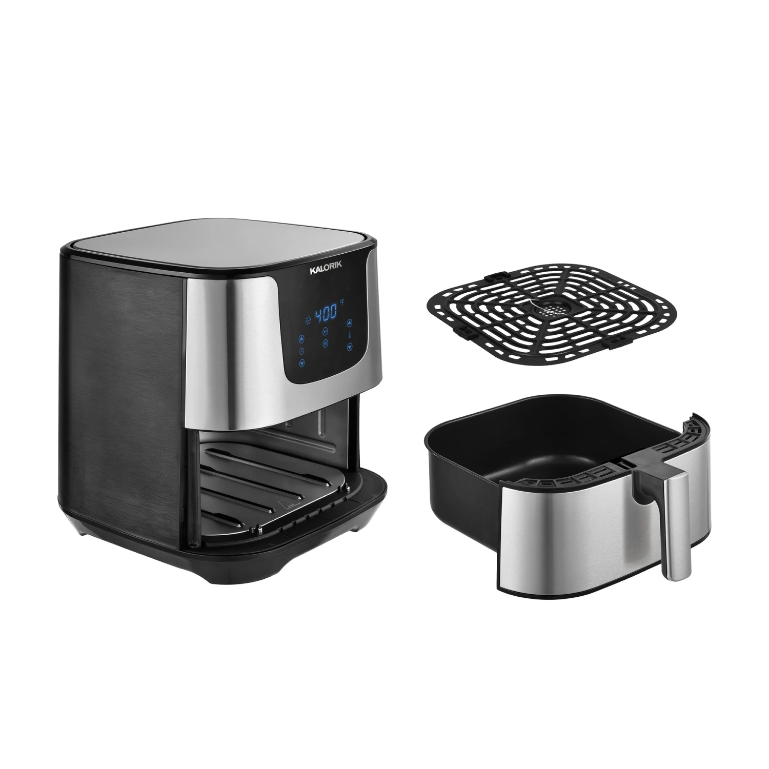 Kalorik Fryers & Accessories 6-Quart Stainless Steel Air Fryer 3 Kalorik Fryers & Accessories 6-Quart Stainless Steel Air Fryer - Image 3