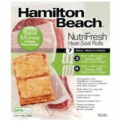 Hamilton Beach Specialty Appliances 7-Pack Vacuum Sealer-Roll
